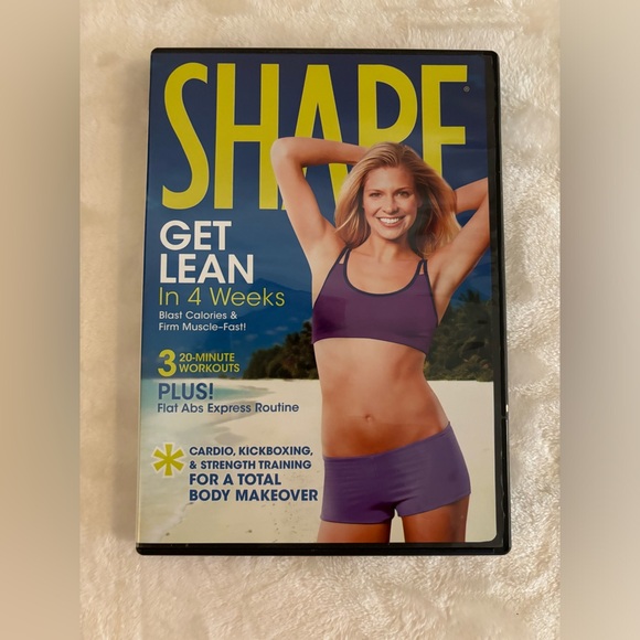 Shape Get Lean in 4 Weeks DVD (NIB) - Picture 2 of 4